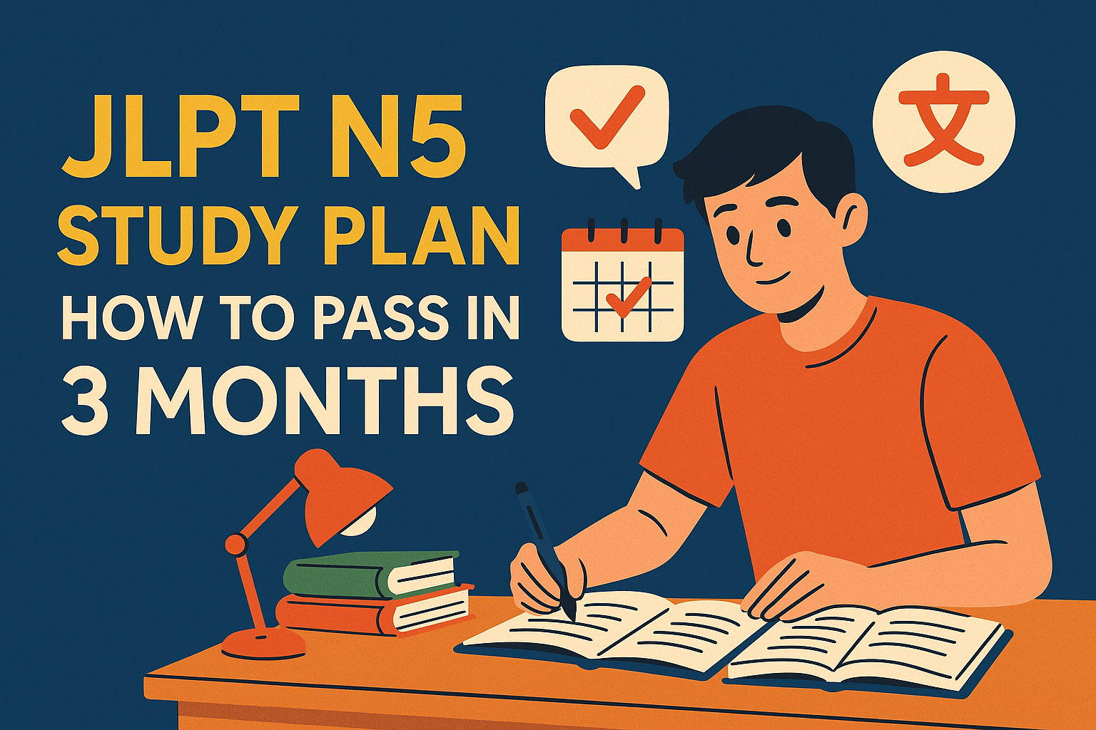 JLPT N5 Study Plan How to Pass in 3 Months
